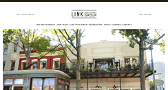 Desktop Screenshot of linkrestaurantgroup.com