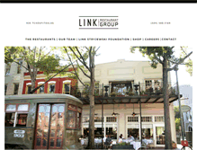 Tablet Screenshot of linkrestaurantgroup.com